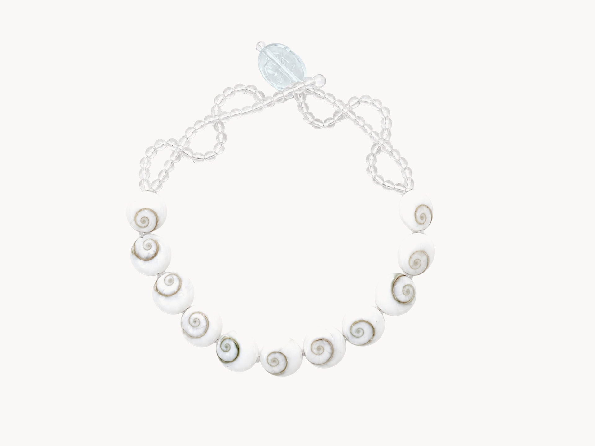 Eye of the Sea Big Bracelet – Clear